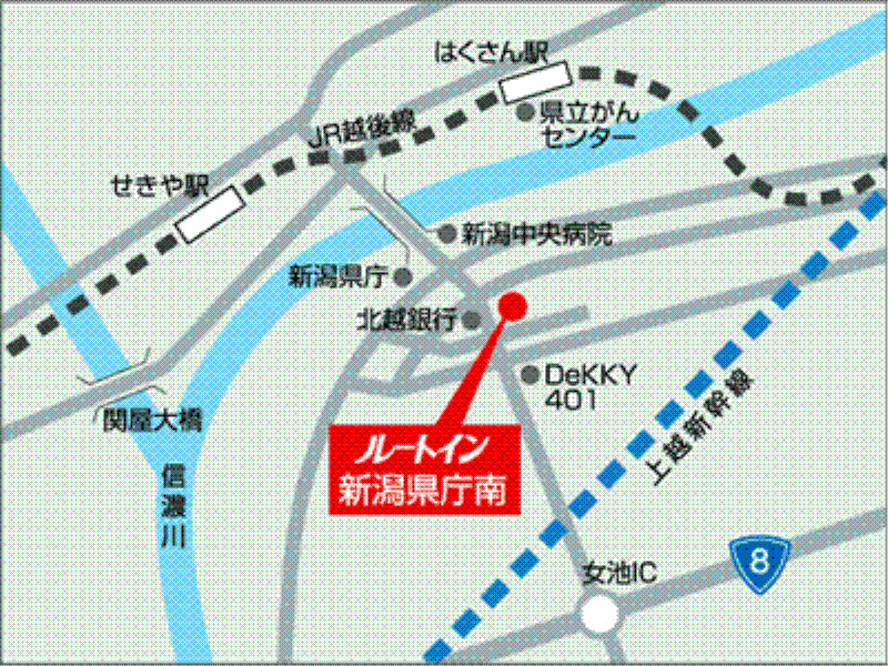 Hotel Route-Inn Niigata Kencho-Minami Εξωτερικό φωτογραφία